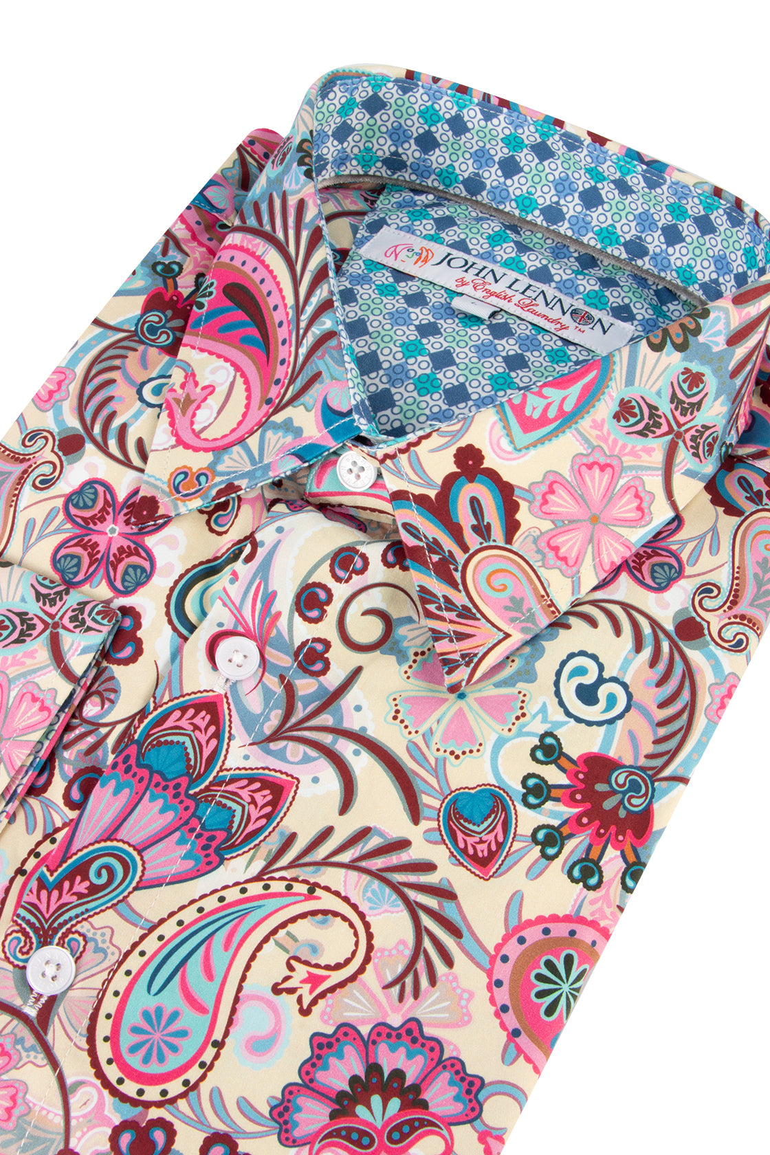 John Lennon Clifton Shirt Ecru