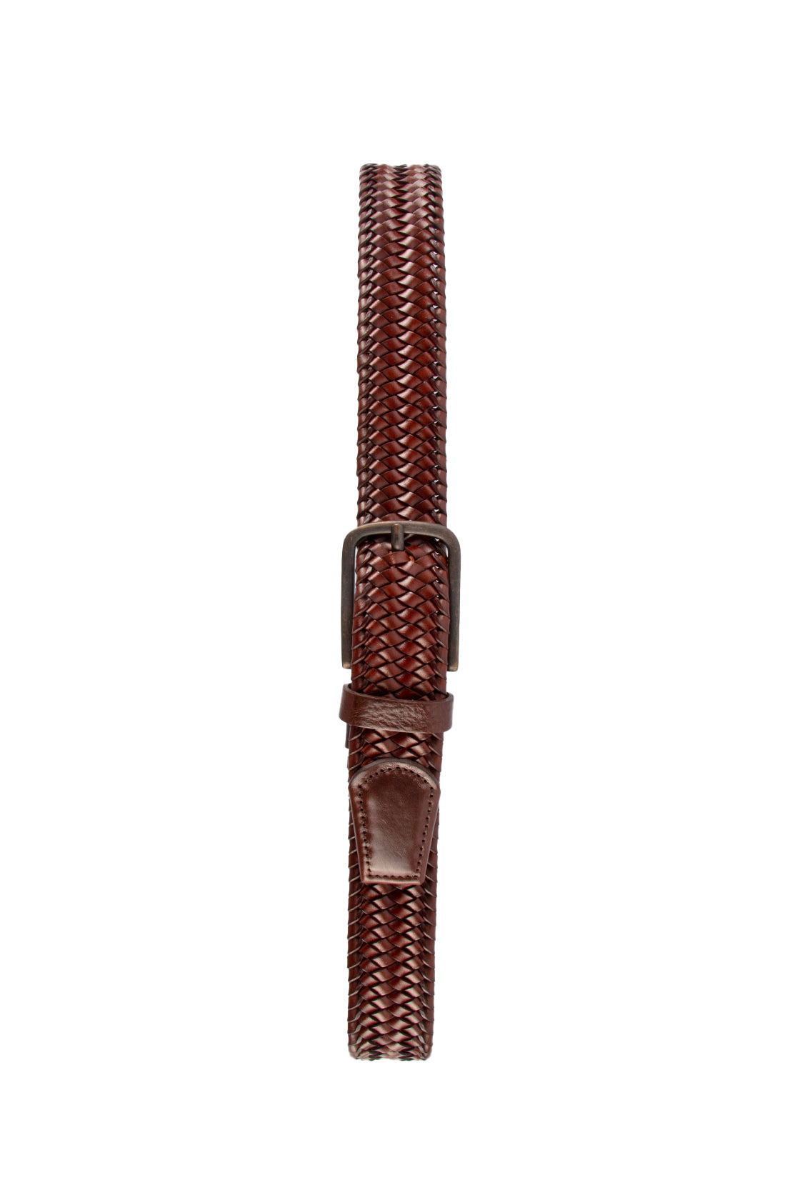 Meyer Elastic Bonded Leather Belt Brown