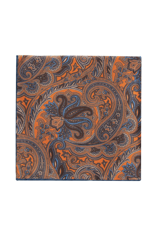 Hemley Silk Gold Paisley Pattern Hank