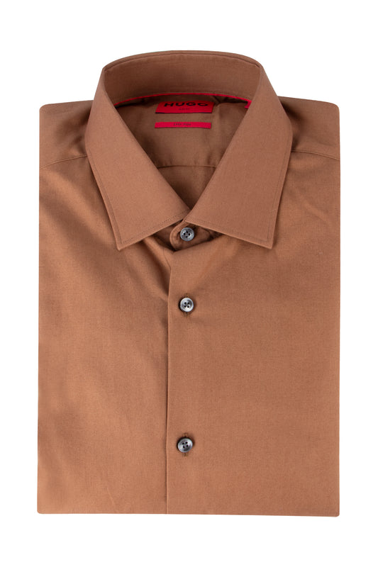 Hugo Boss C-Jenno Shirt Medium Brown