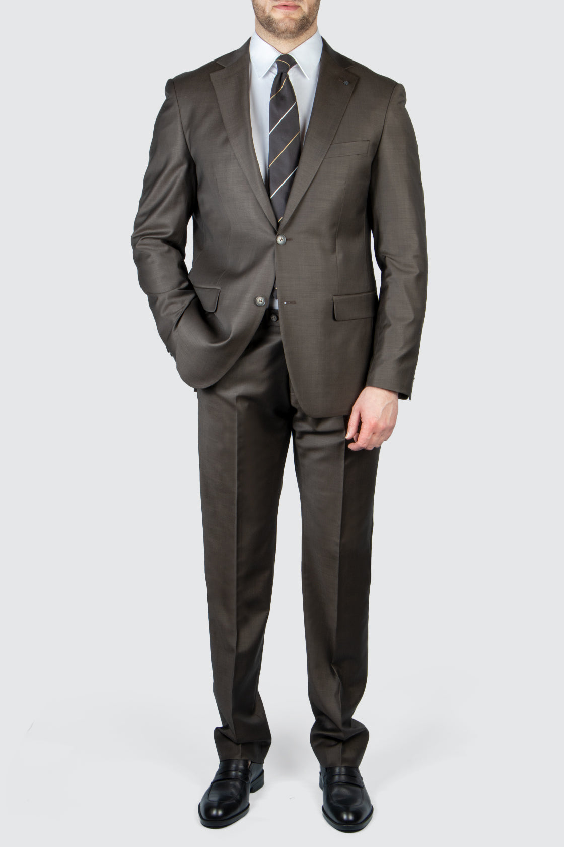 Routleys LE Suit Brown