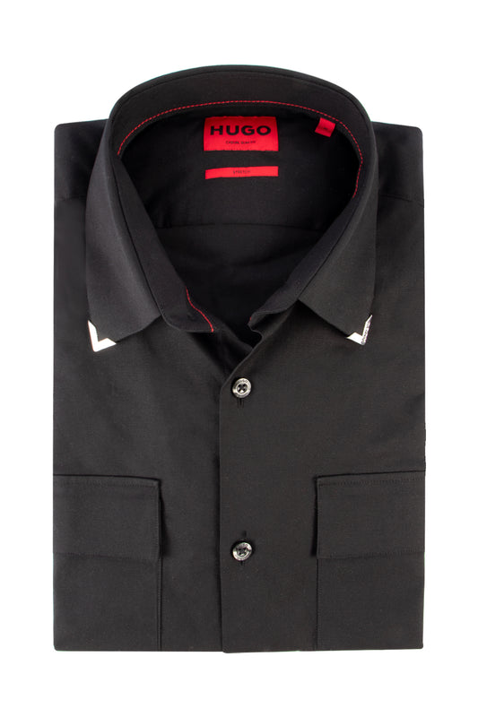 Hugo Boss Ermetal LS Shirt Black