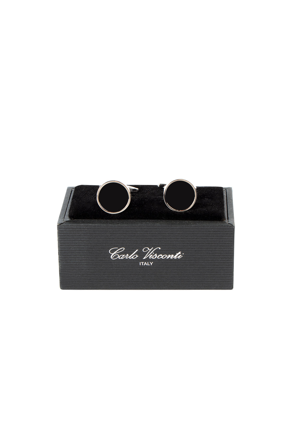 Carlo Visconti Cufflinks Onyx