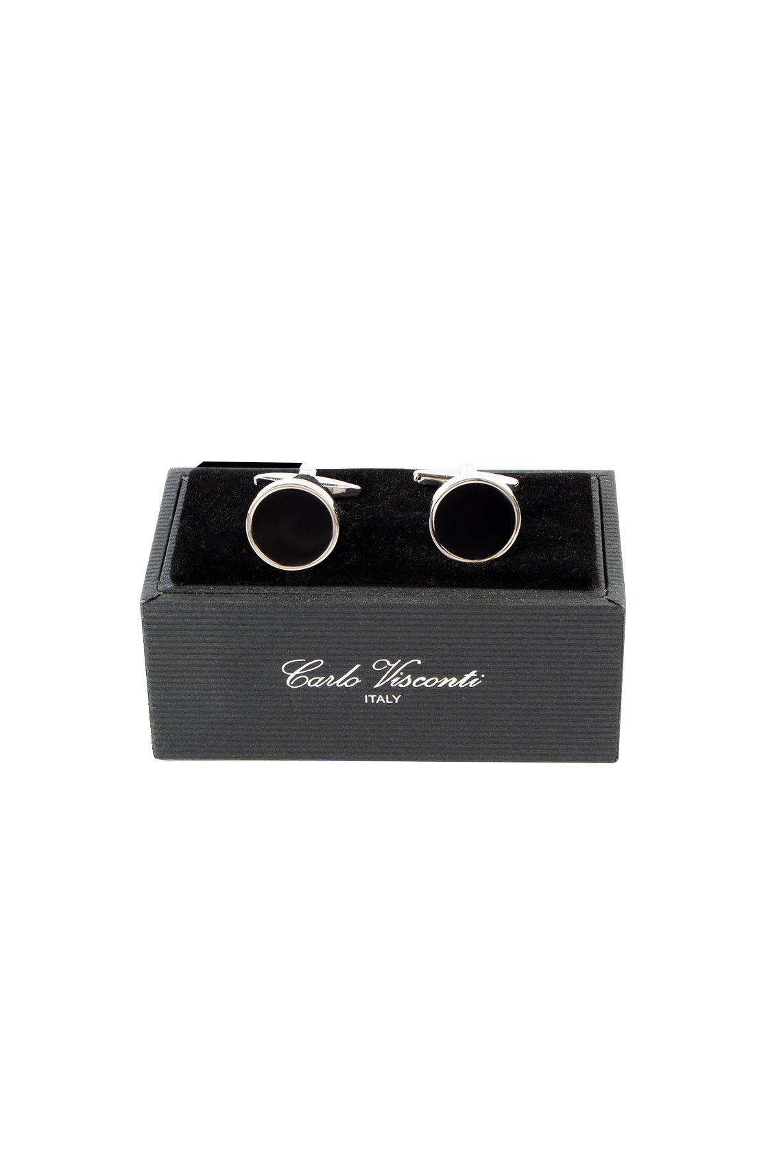 Carlo Visconti Cufflinks Onyx