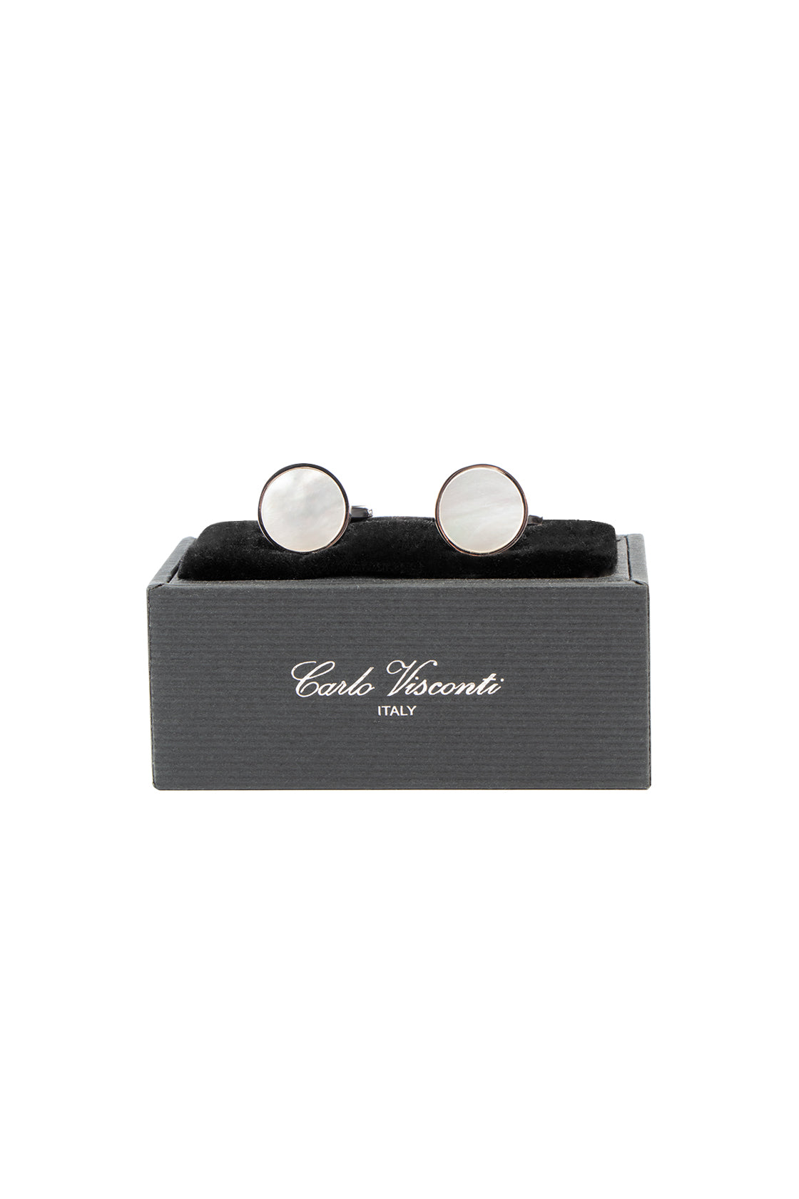 Carlo Visconti Cufflinks Mother of Pearl
