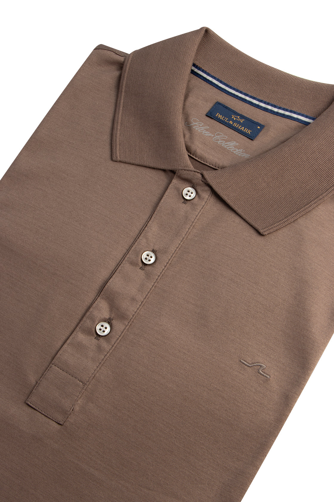 Paul & Shark SS Polo Fine Cotton Taupe