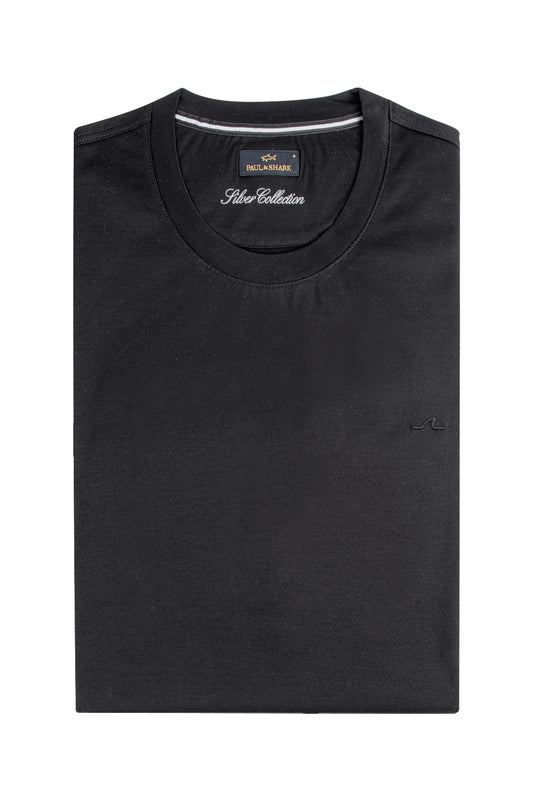 Paul & Shark SS T-Shirt Fine Cotton Black