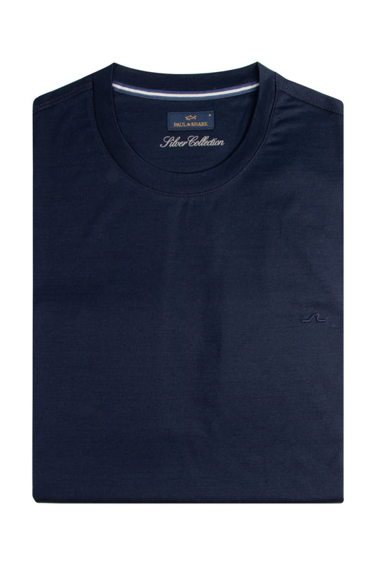 Paul & Shark SS T-Shirt Fine Cotton Navy