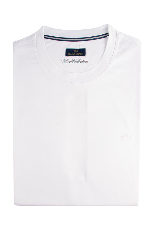 Paul & Shark SS T-Shirt Fine Cotton White