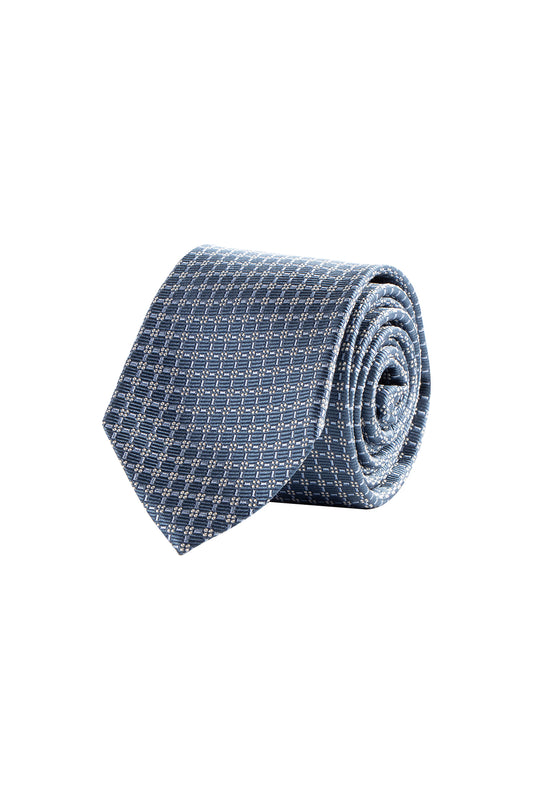 Cantini Tasso Silk Tie Cerulean