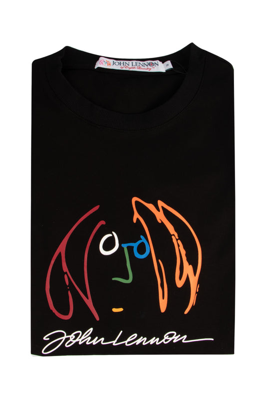 John Lennon Imagine Tee Black