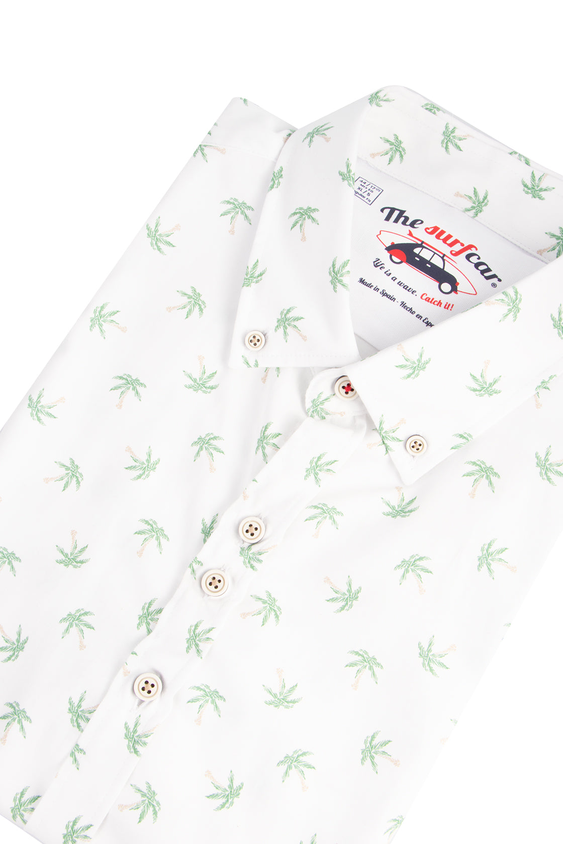 The Surf Car Palms SFaro SS Shirt Green