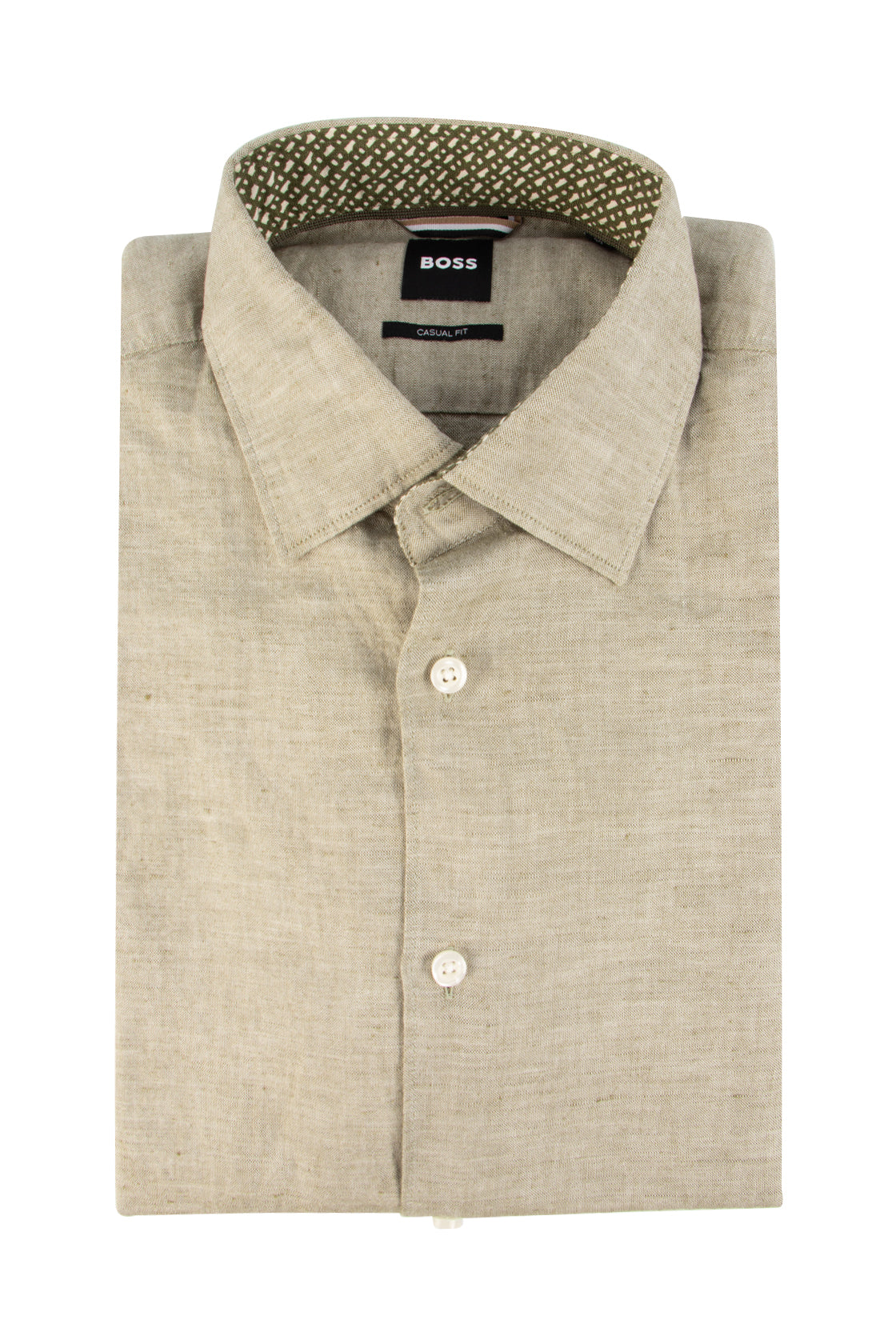 Hugo Boss C-Hal Kent Casual Shirt Medium Green