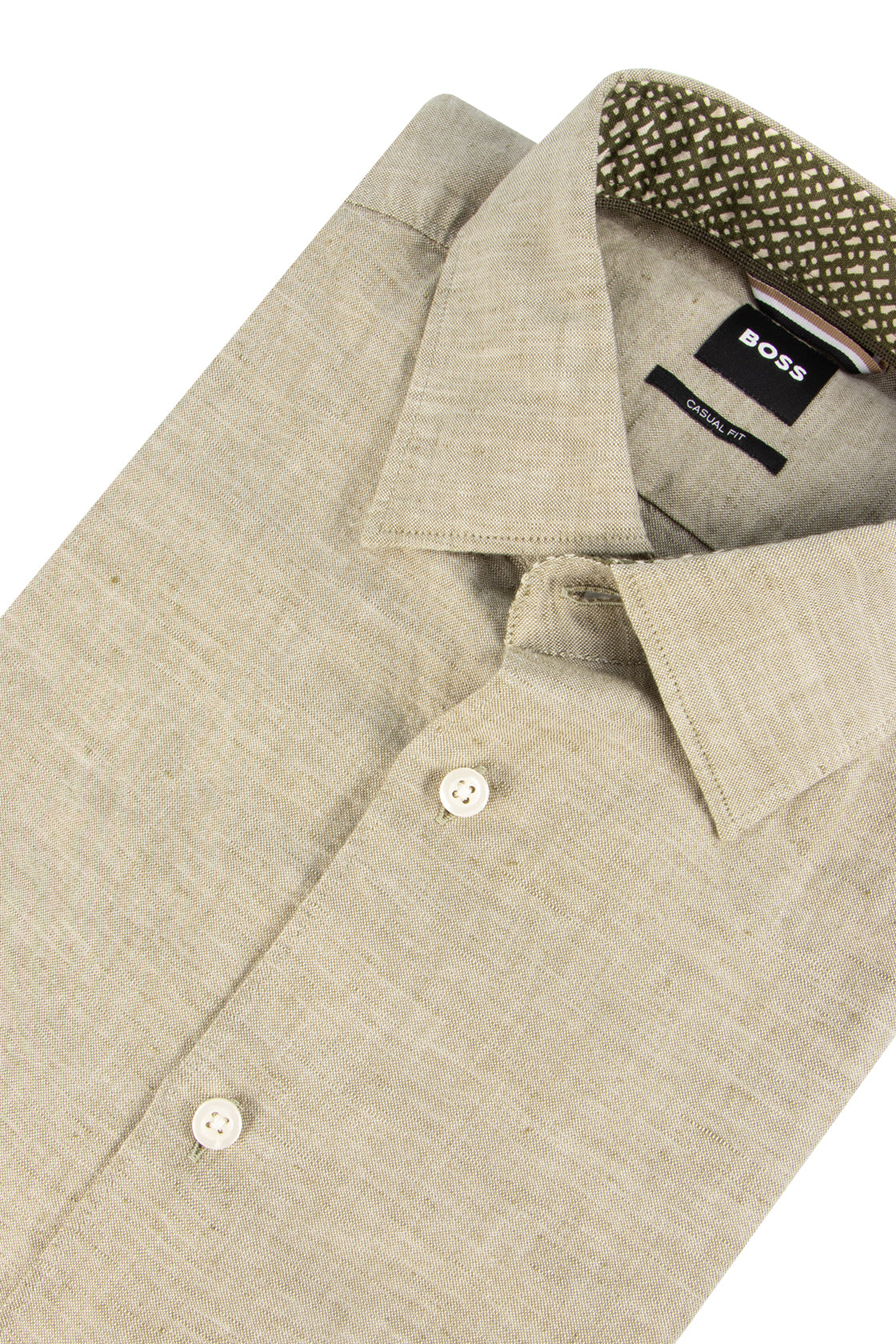 Hugo Boss C-Hal Kent Casual Shirt Medium Green