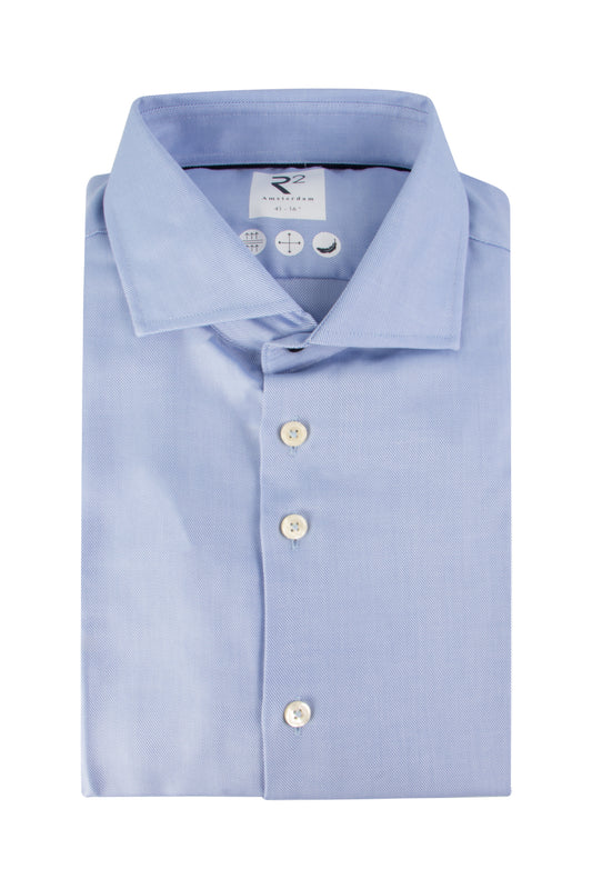 R2 Amsterdam Widespread Twill Shirt Light Blue