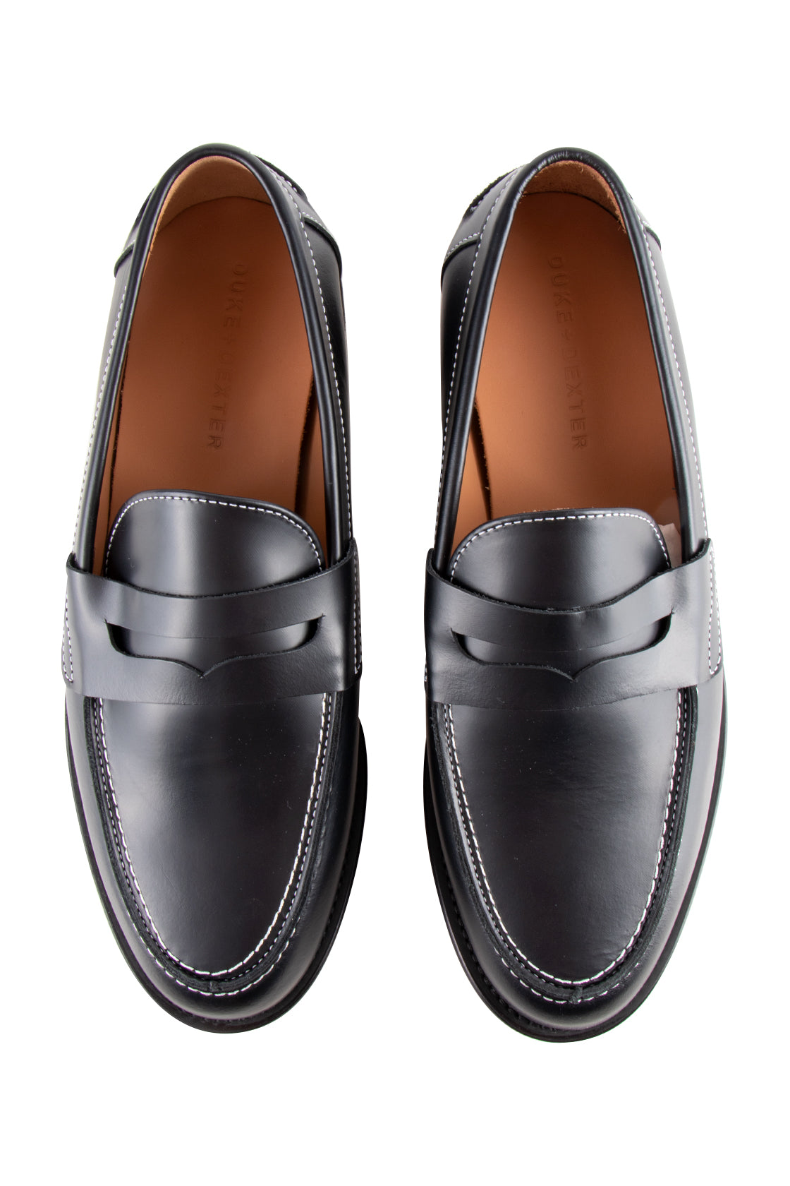 Duke + Dexter Wilde Penny Loafer Black