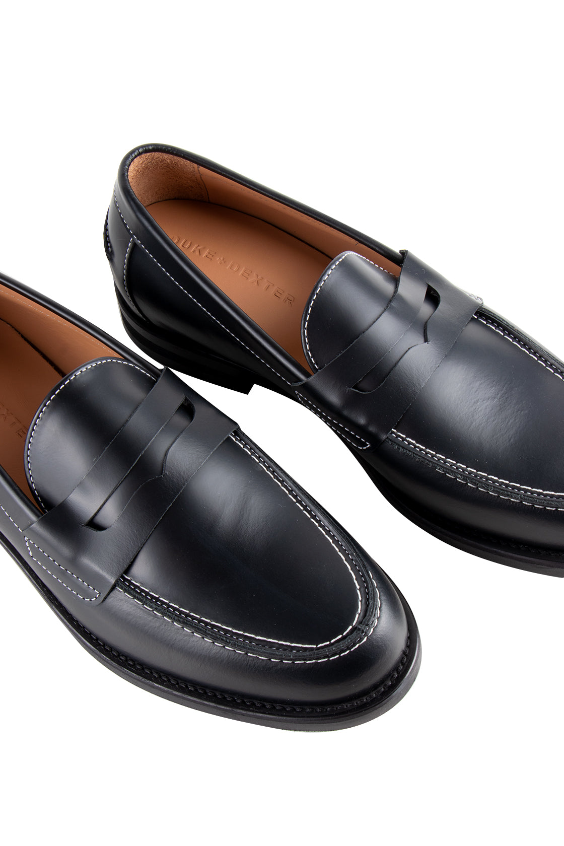 Duke + Dexter Wilde Penny Loafer Black