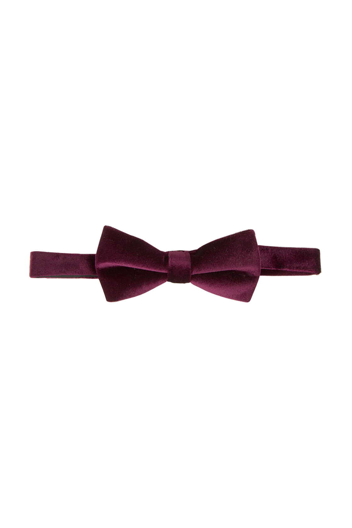 Carlo Visconti Velvet Bow Burgundy