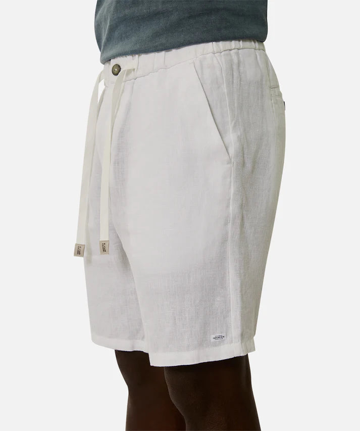 Industrie The Baller Linen Short White