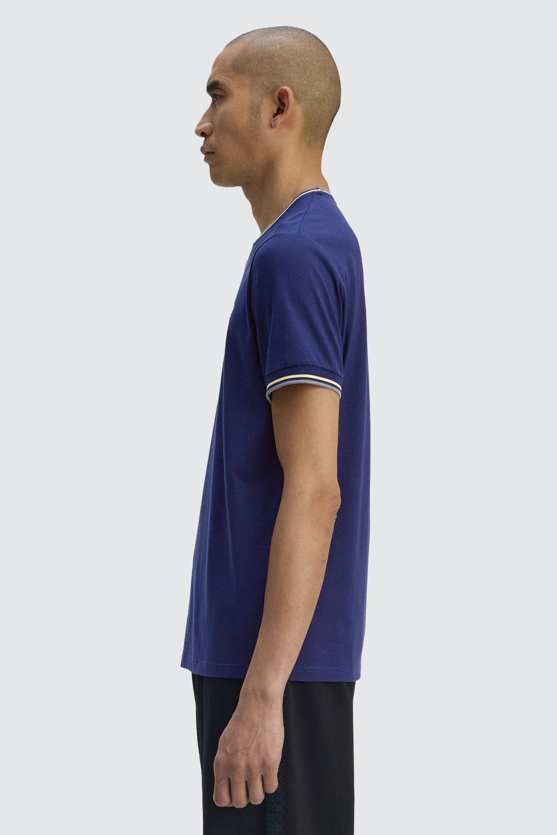 Fred Perry SS Twin Tipped Tee French Navy