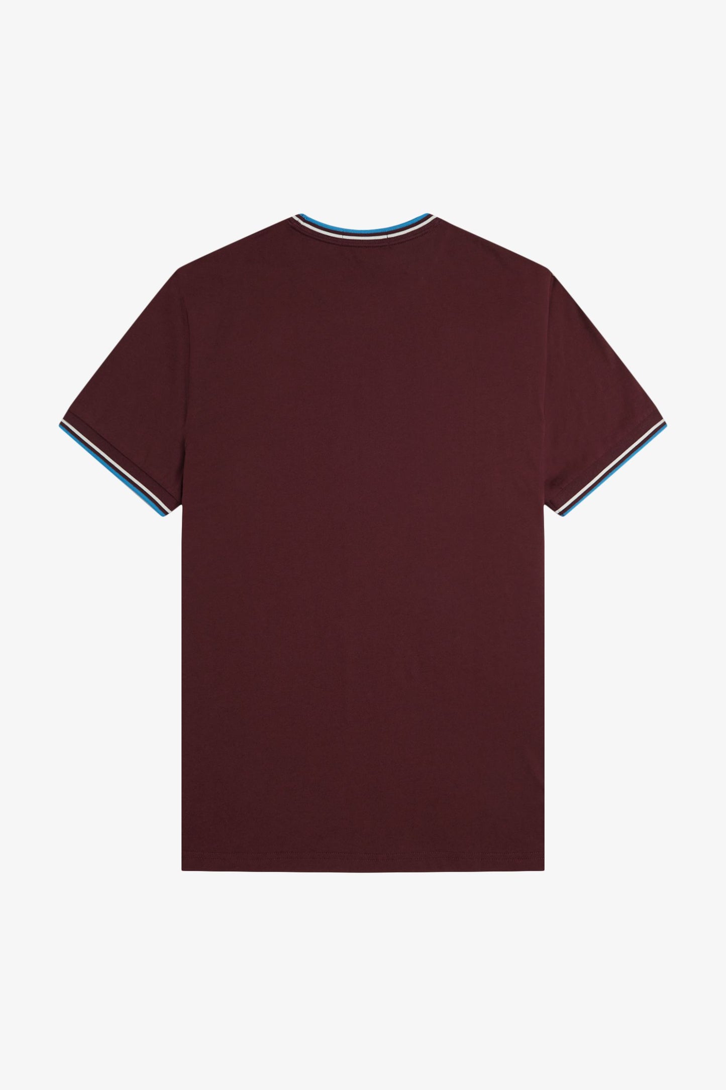 Fred Perry SS Twin Tipped Tee Oxblood