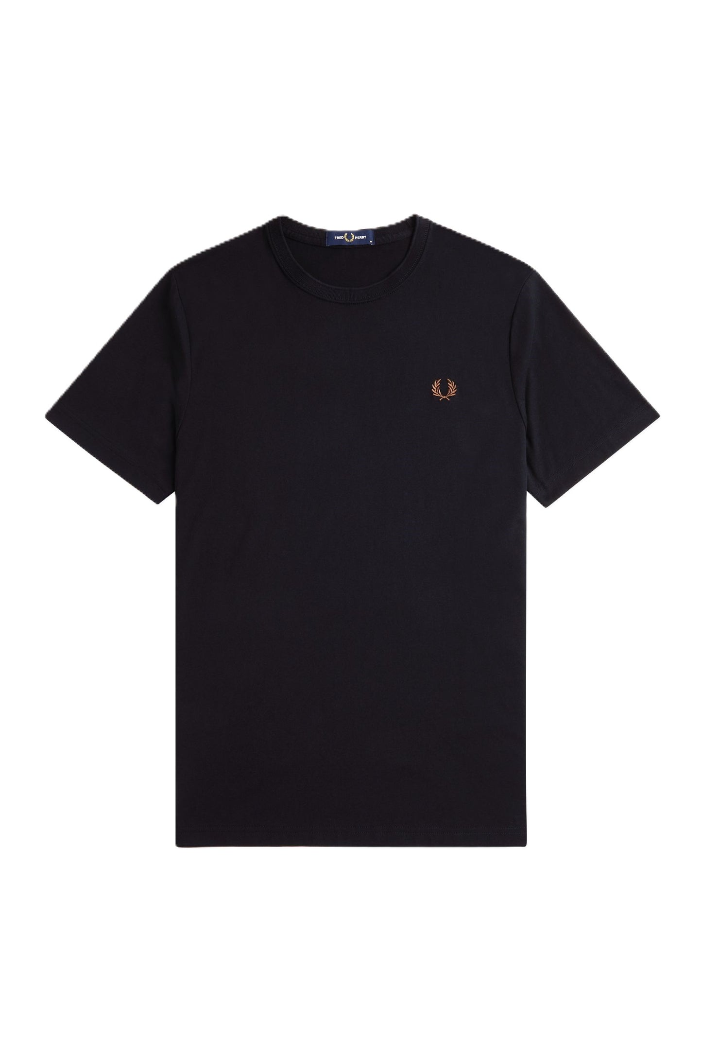 Fred Perry Plain CN T-Shirt Black/Brown