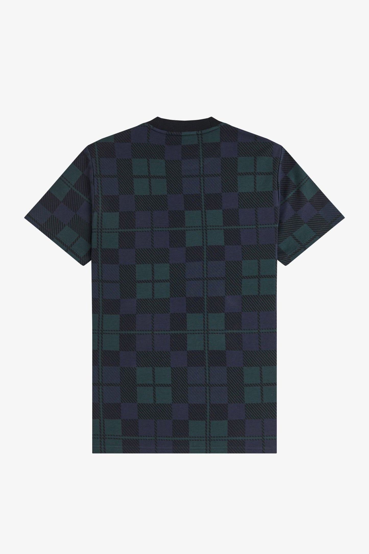 Fred Perry SS Jacquard Tee Black Watch