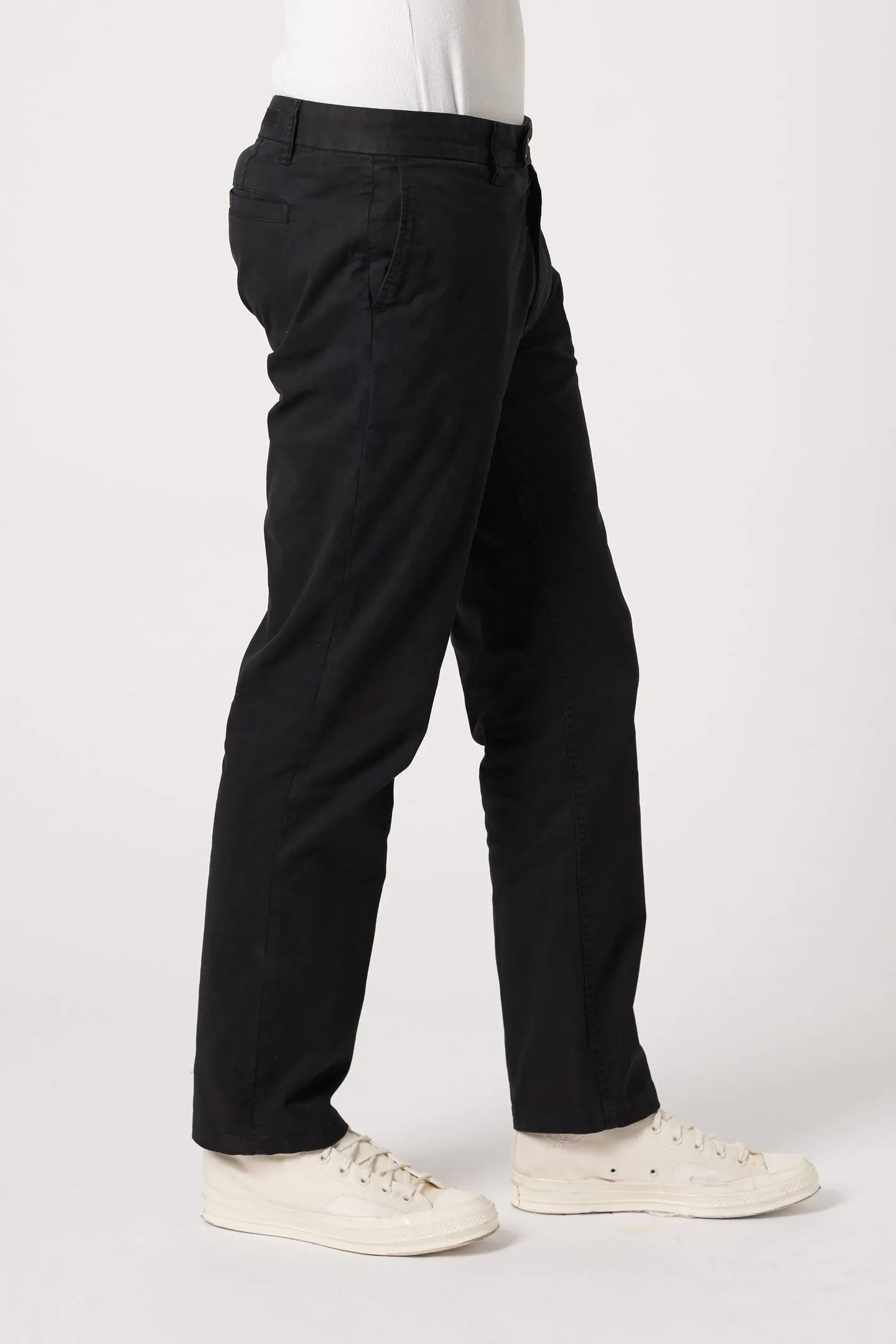 Neuw Cash Washed Twill Pant Black