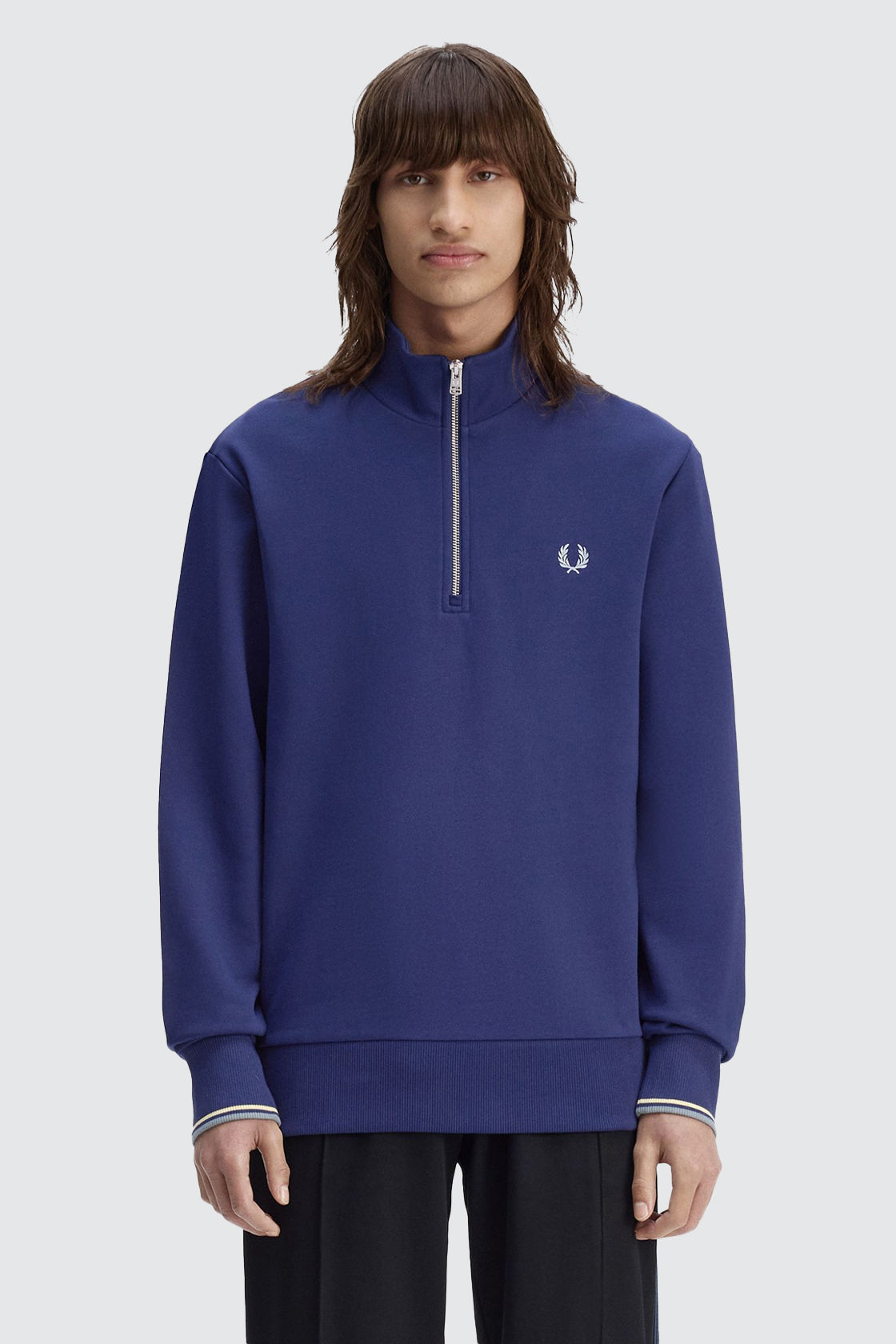 Fred Perry 1/2 Zip Sweat French Navy