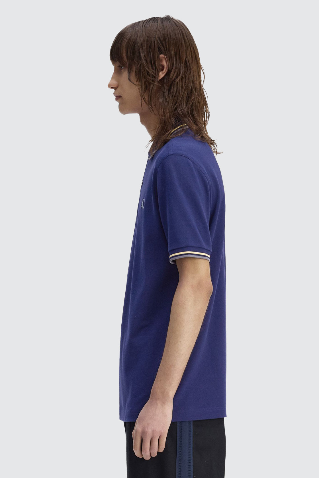 Fred Perry Twin Tipped Polo French Navy