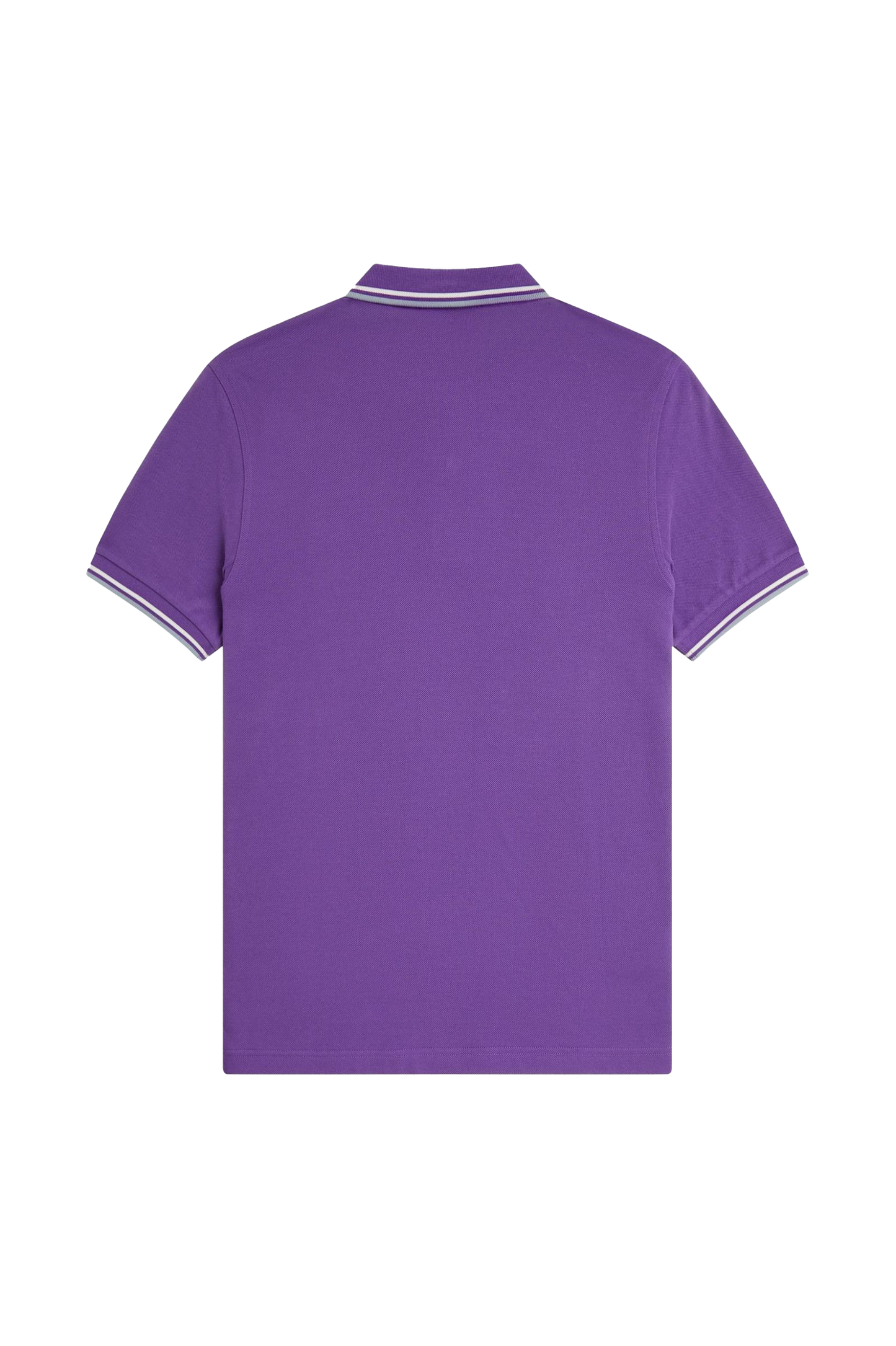 Fred Perry Twin Tipped SS Polo Amethyst/Ecru/Blue