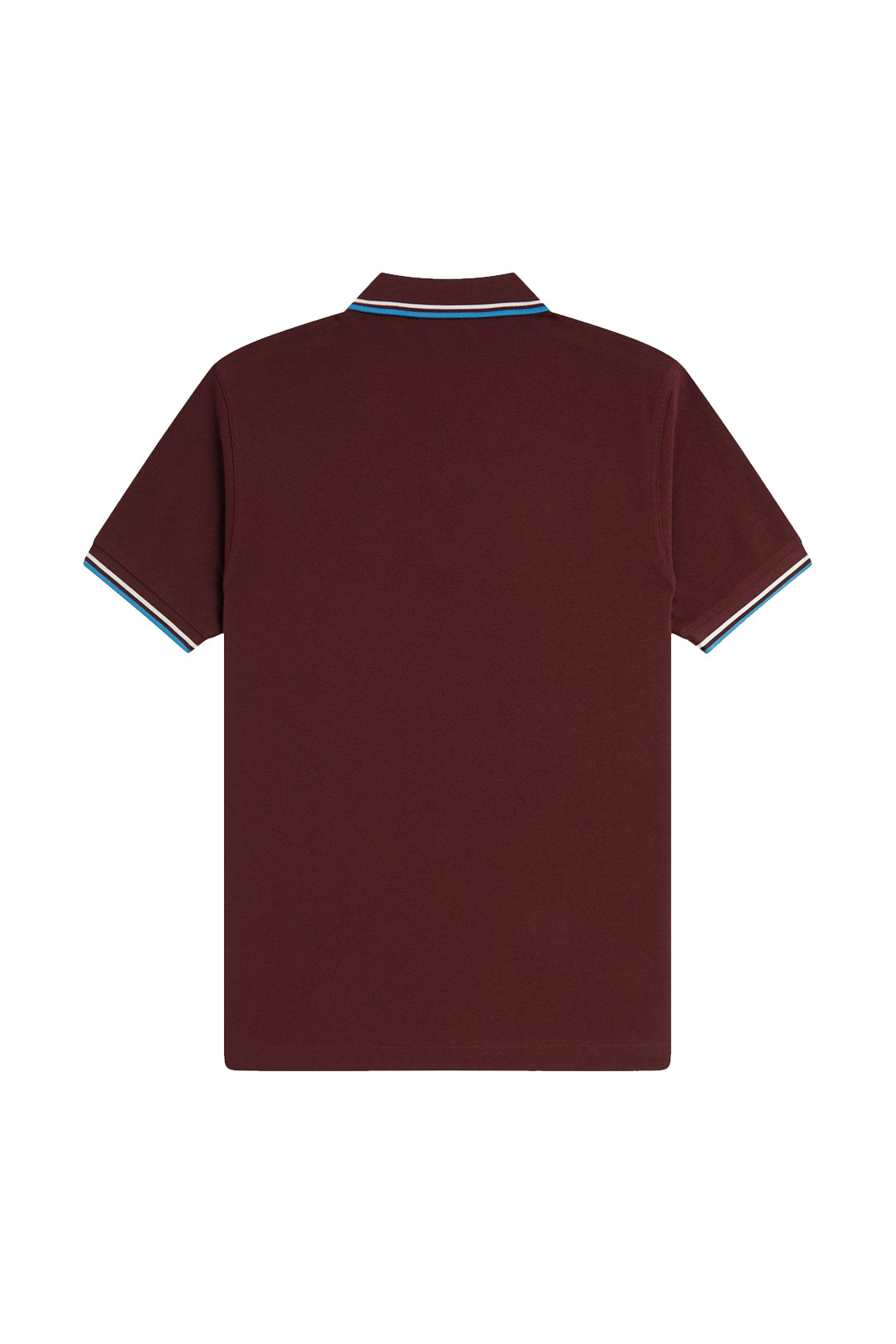 Fred Perry Twin Tipped Polo Oxblood/Ecru