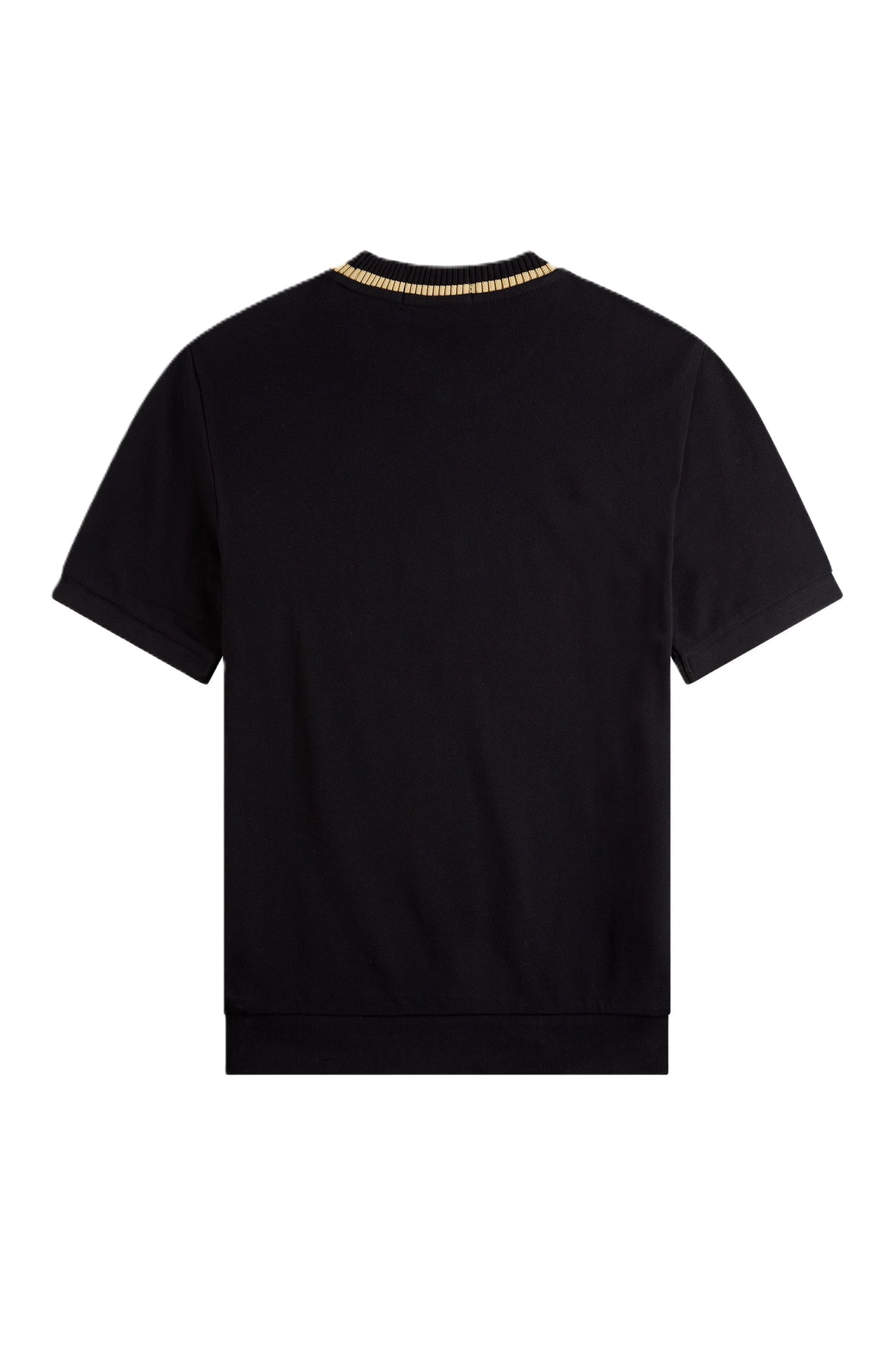 Fred Perry CN Pique SS Tee Black