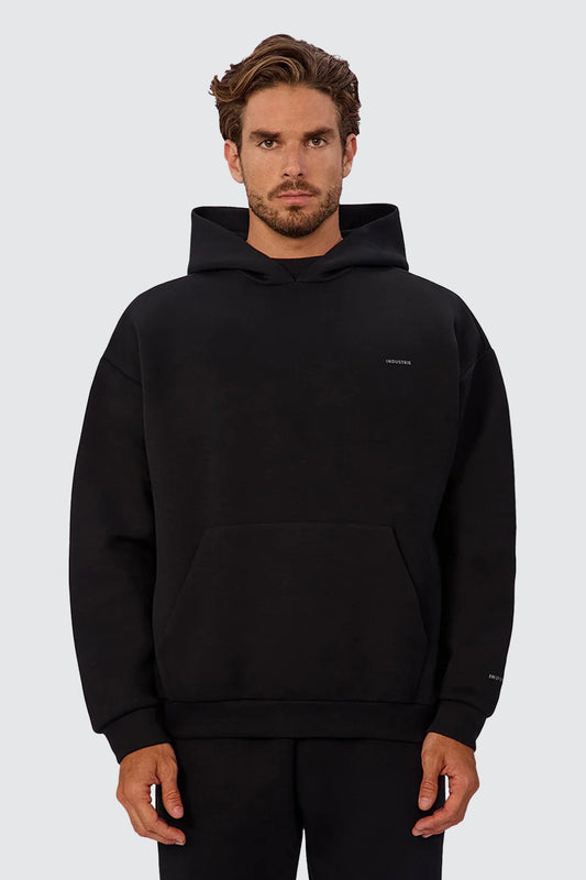 Industrie Tech Del Sur Hoodie Solid Black