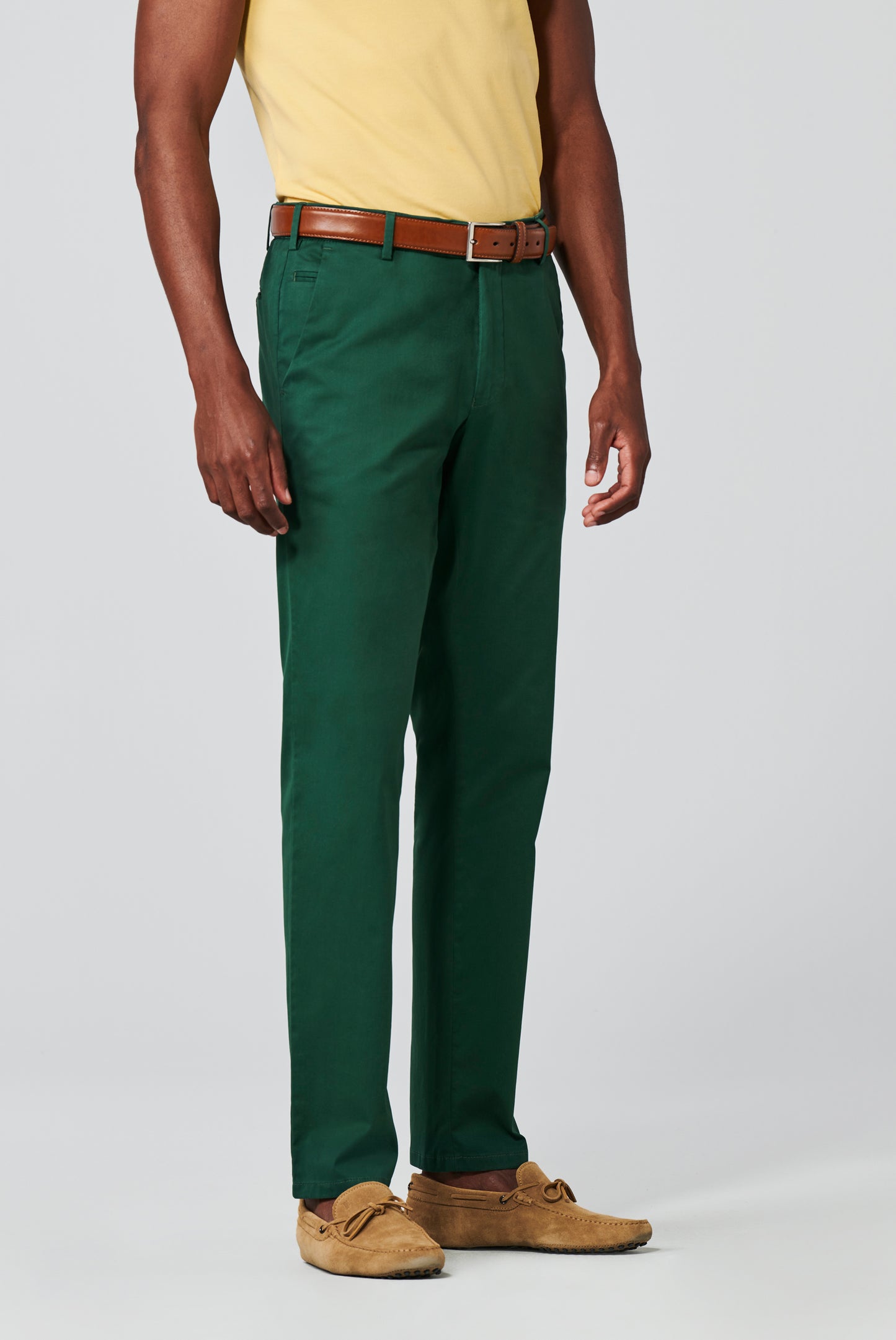 Meyer Bonn Lux Cotton Sports Trouser 34L Green