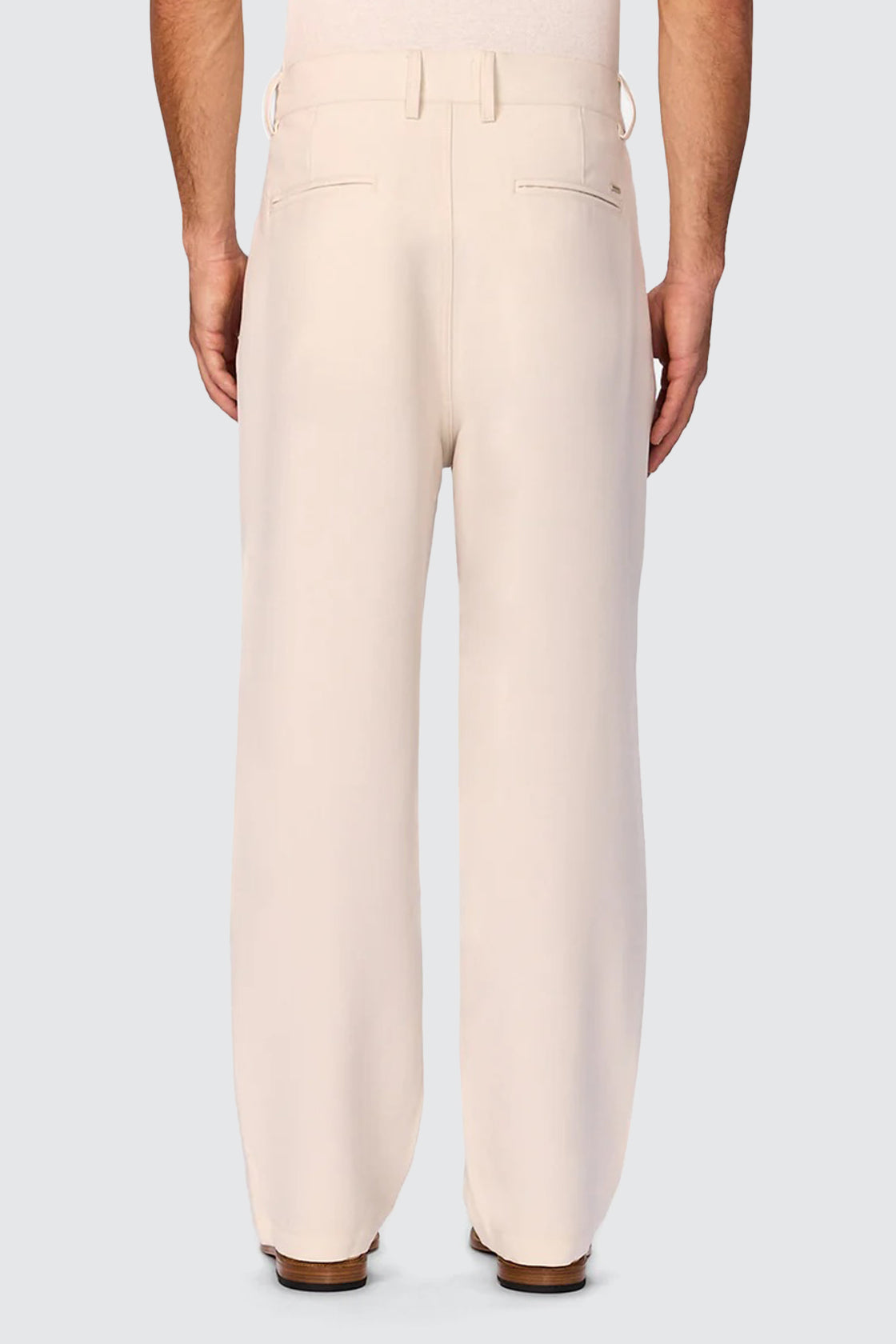 Industrie The Lt Weight Classic Fit Lusso Pant Ecru