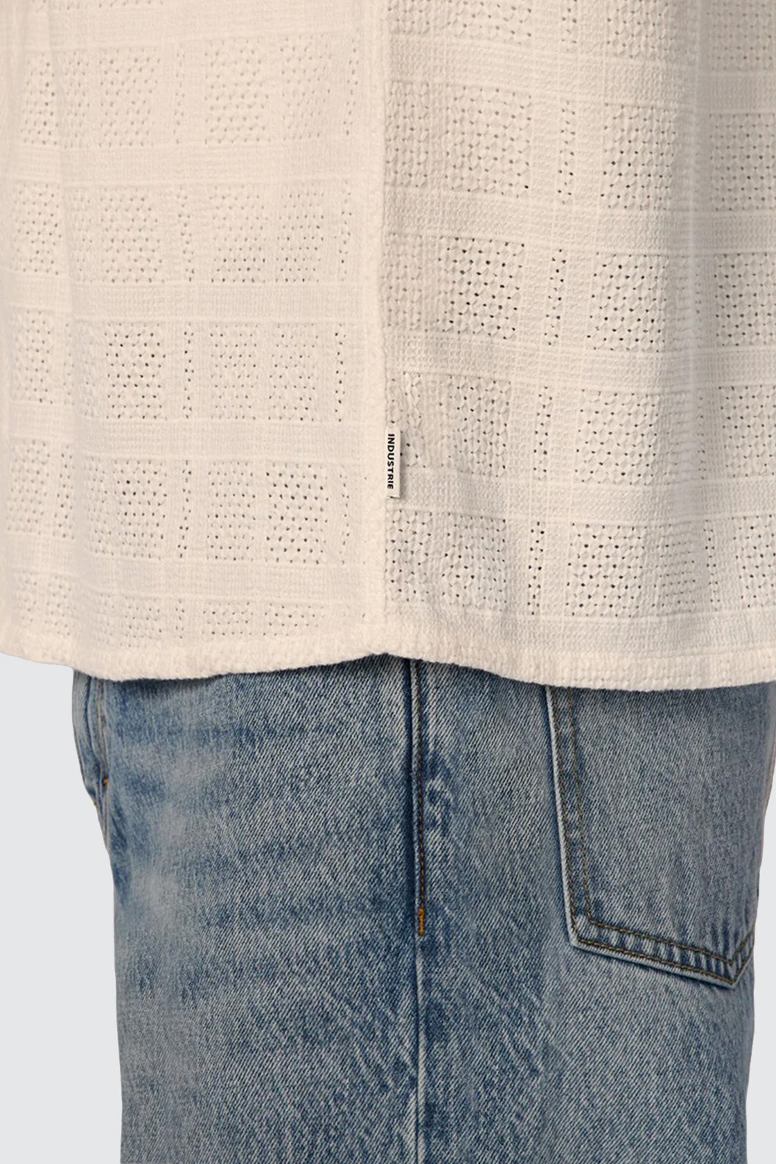 Industrie The Venty SS Shirt Off White
