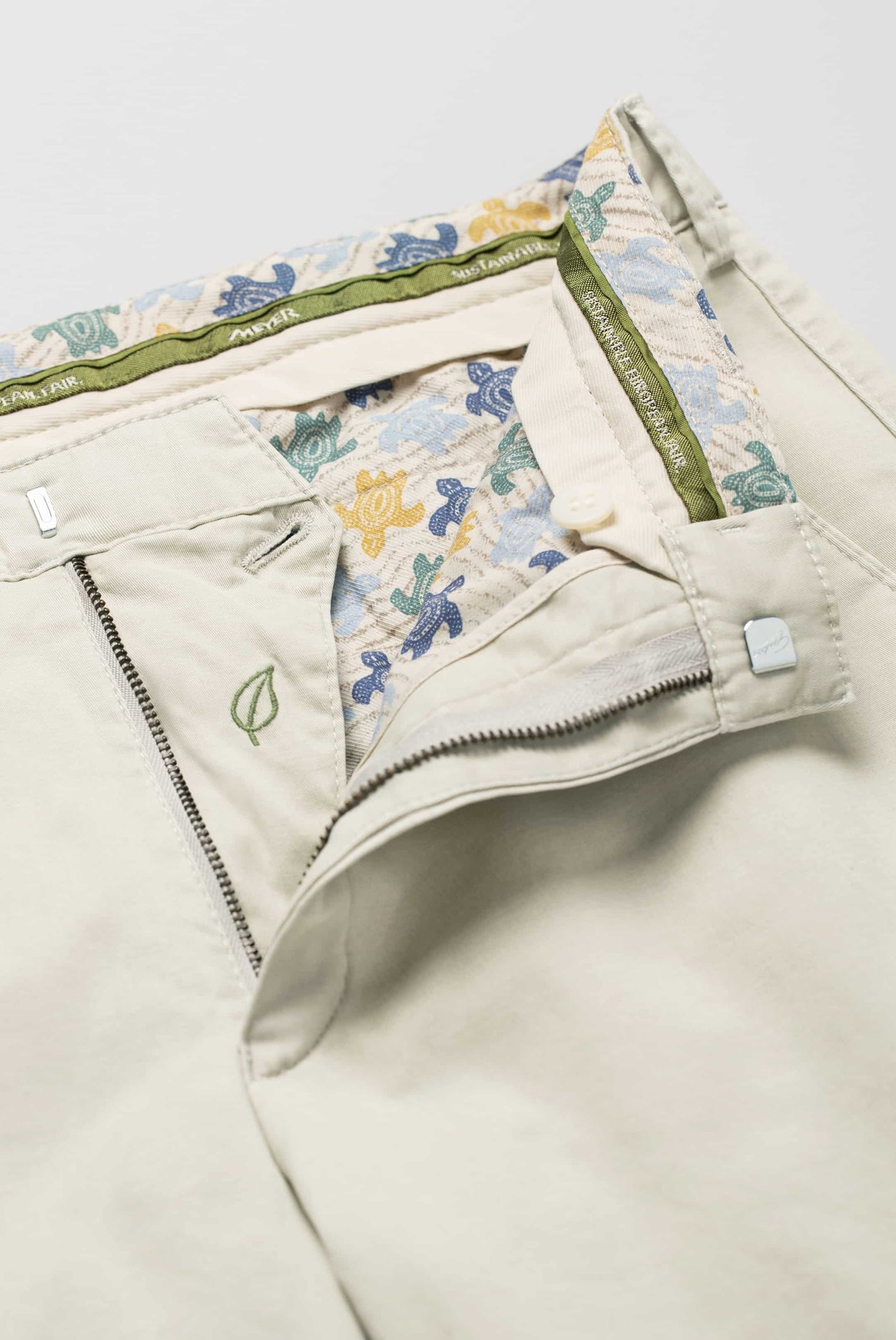 Meyer B-Palma Chino Bermudas Beige