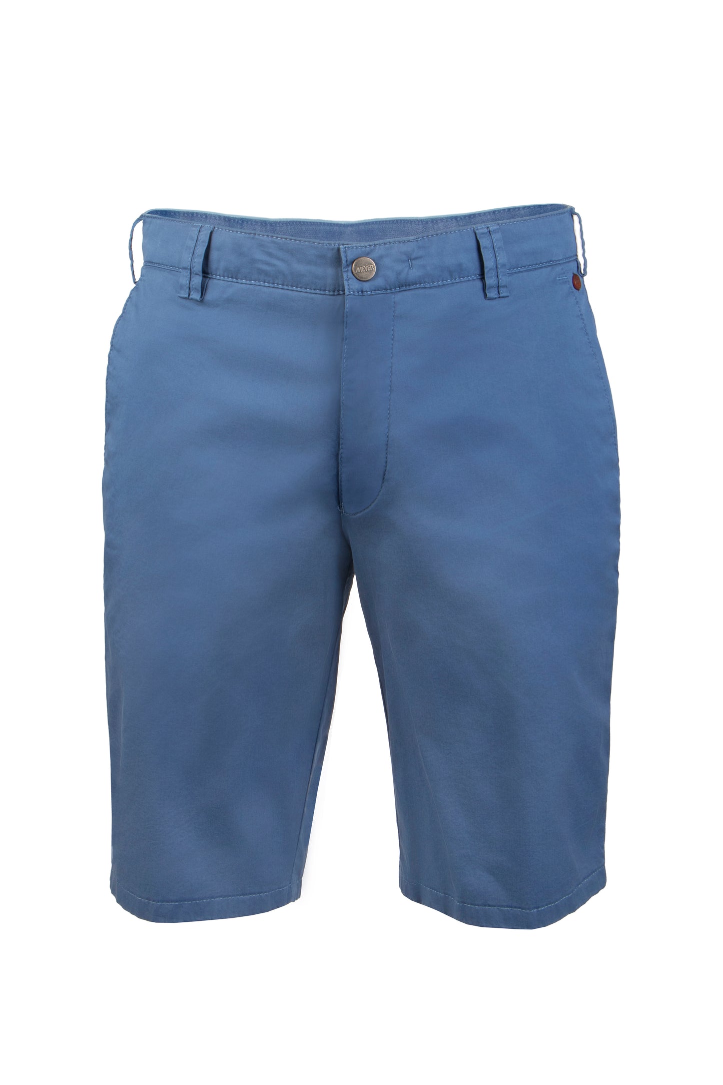 Meyer B-Palma Chino Bermuda Shorts Blue