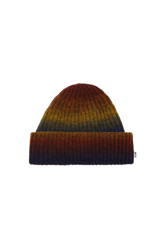 NN.07 6652 Wool Blend Rib Hat Multi Shades