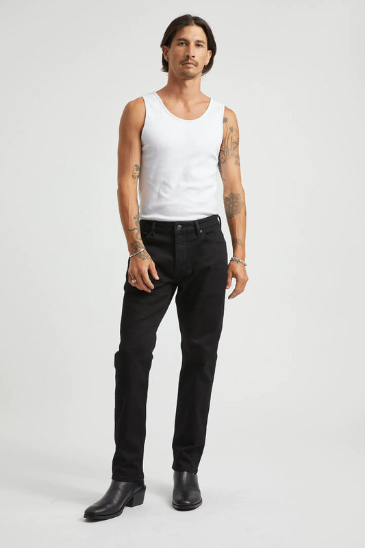 Neuw Lou Straight Perfecto Jean 32L Black