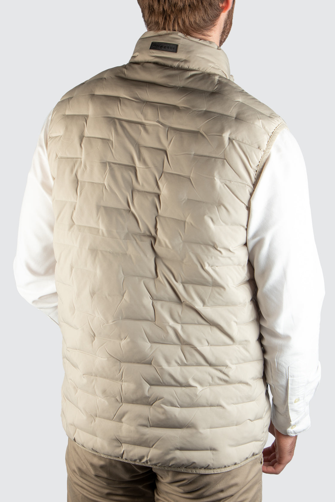 Bugatti Padded Vest Beige
