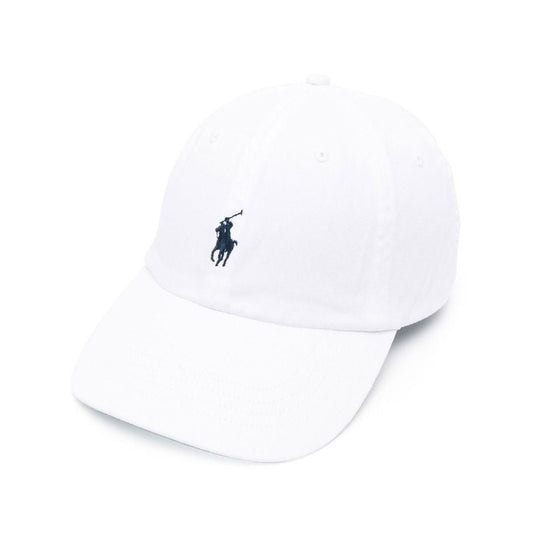 Polo Ralph Lauren Chino Baseball Cap White/Navy