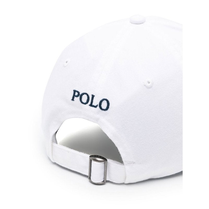 Polo Ralph Lauren Chino Baseball Cap White/Navy