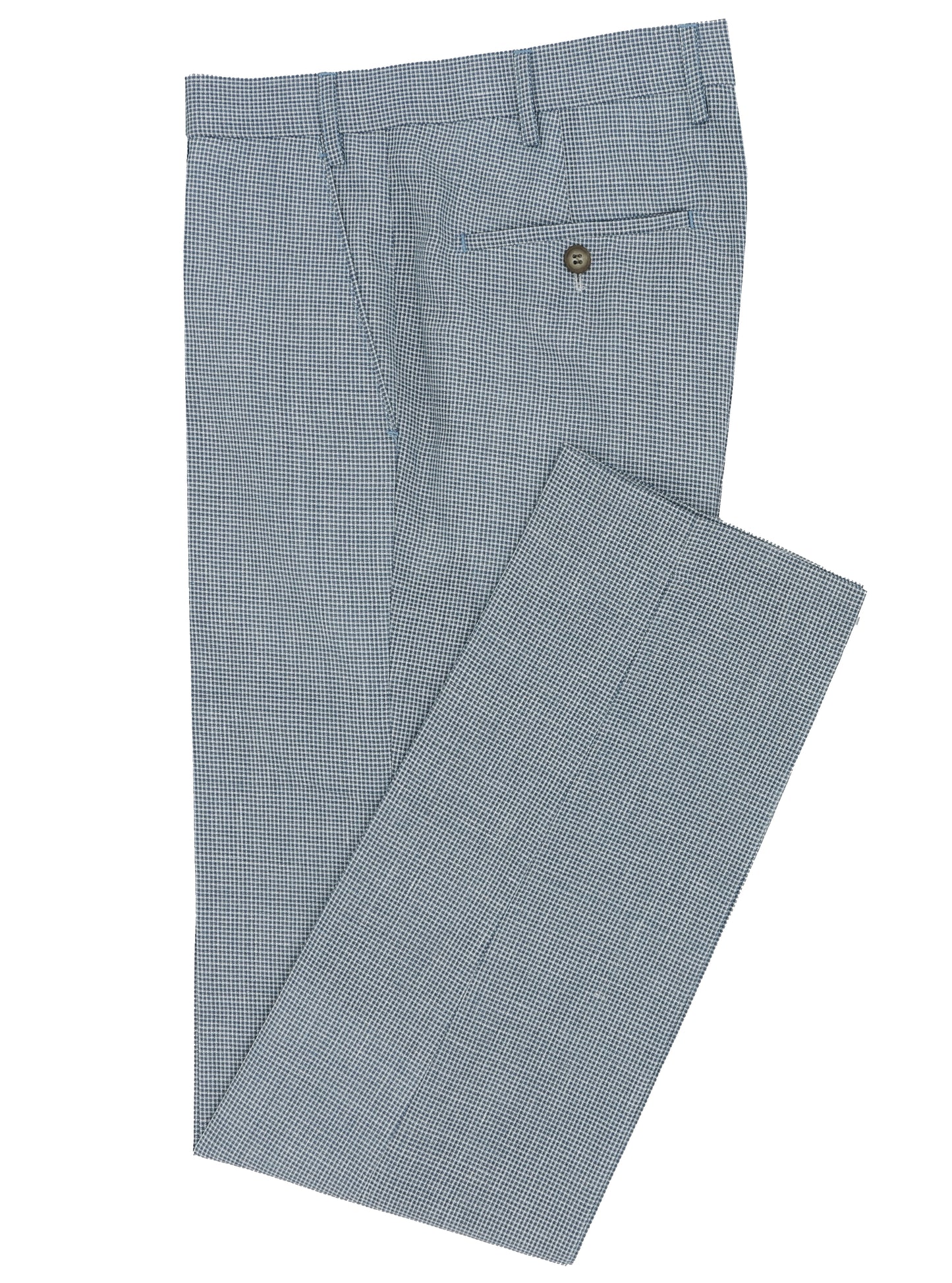 Routleys AE Suit Light Blue Check
