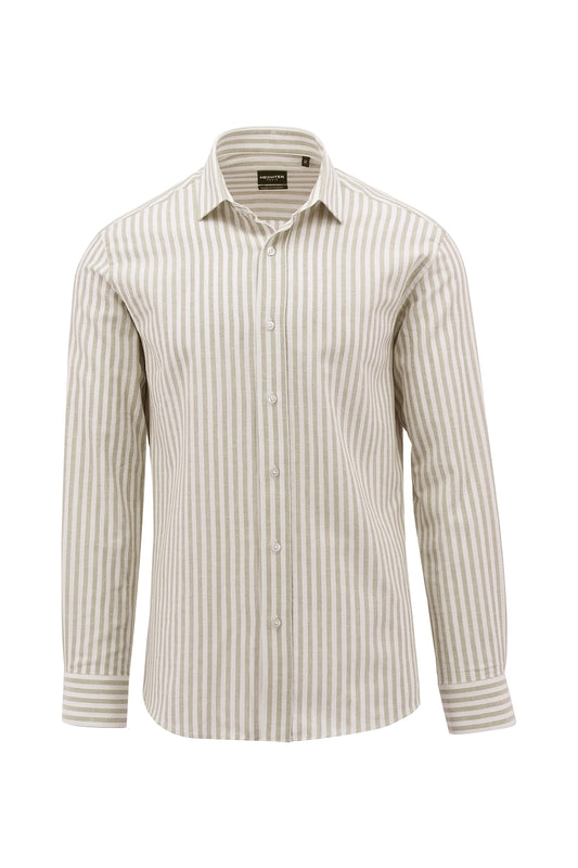 Daniel Hechter SEL Casual Linen Shirt Brown