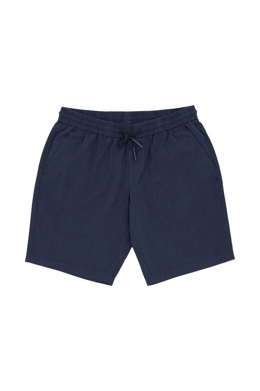 Daniel Hechter Max Linen Look Stretch Short Navy