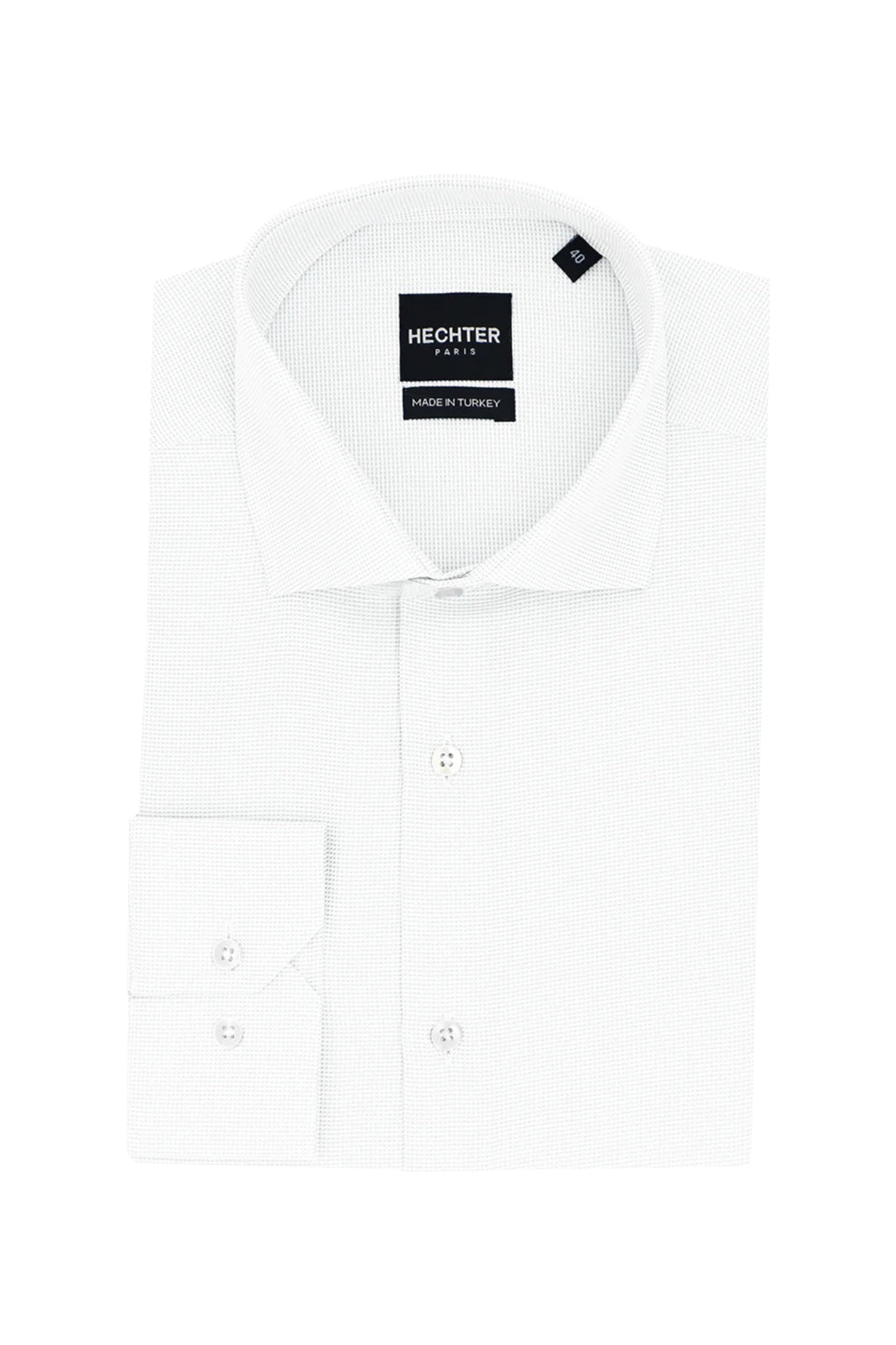 Daniel Hechter Jacque Texture Business Shirt White