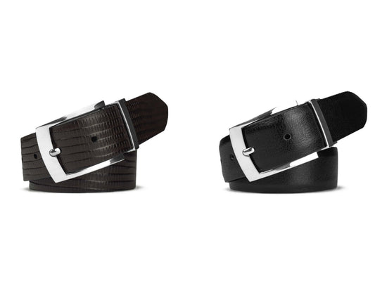 Meyer Rev. Belt Blk/Brwn