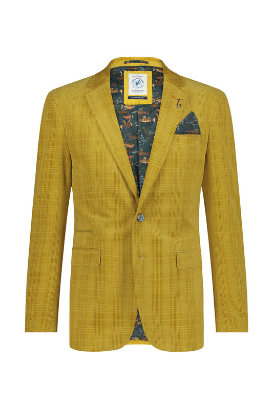 A Fish Named Fred Corduroy Sportscoat Golden Yellow